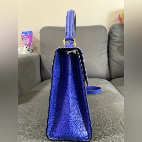 Rare Vintage CELINE Clasp Leather 
Handbag & Wallet - Picture 8 of 17